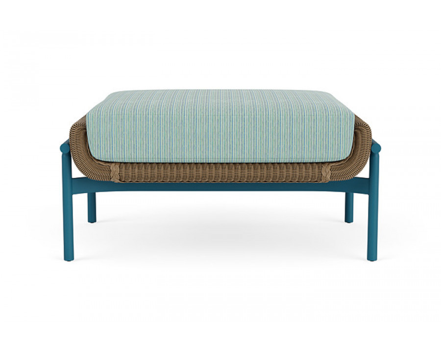 Lloyd Flanders™ Solstice Ottoman  - Fawn, Peacock