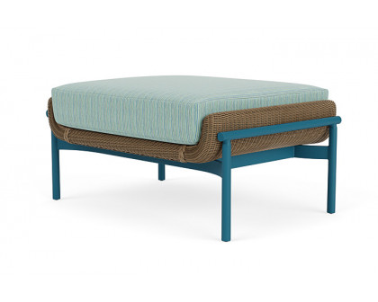 Lloyd Flanders™ Solstice Ottoman  - Fawn, Peacock