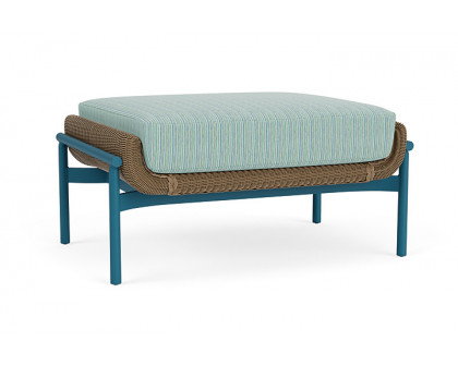 Lloyd Flanders™ Solstice Ottoman  - Fawn, Peacock