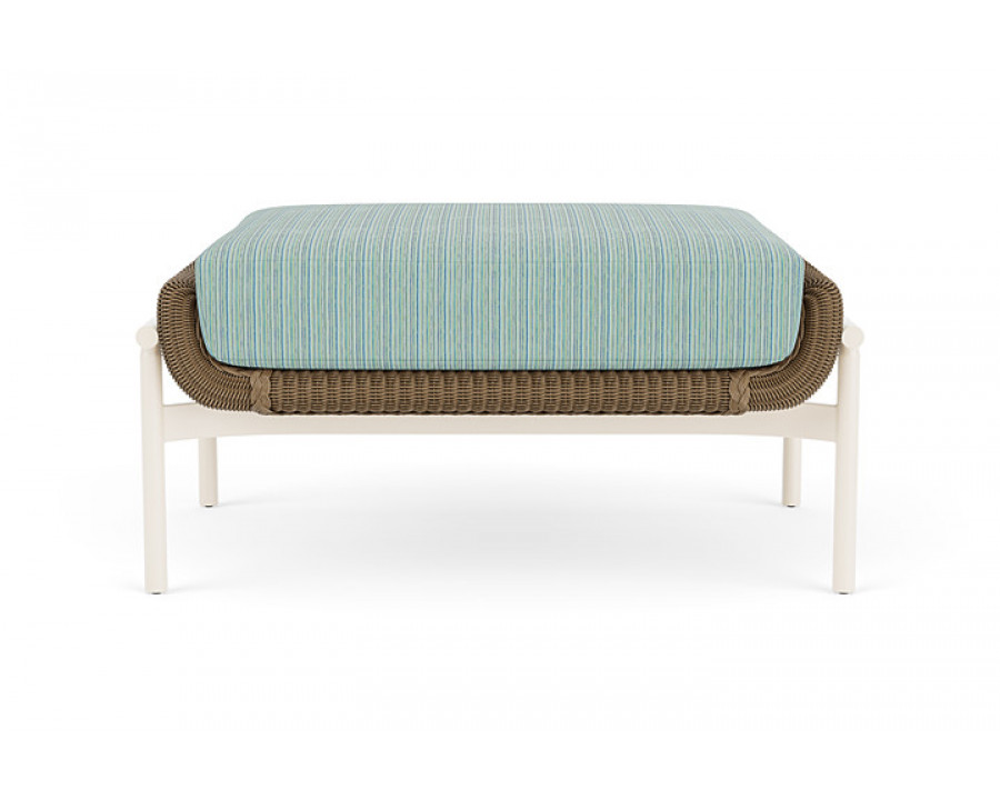 Lloyd Flanders™ Solstice Ottoman  - Fawn, Ivory