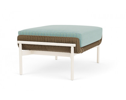 Lloyd Flanders™ Solstice Ottoman  - Fawn, Ivory