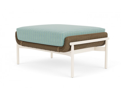 Lloyd Flanders™ Solstice Ottoman  - Fawn, Ivory