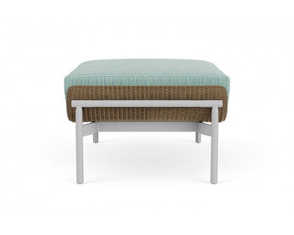 Lloyd Flanders™ Solstice Ottoman  - Fawn, Metallic Silver