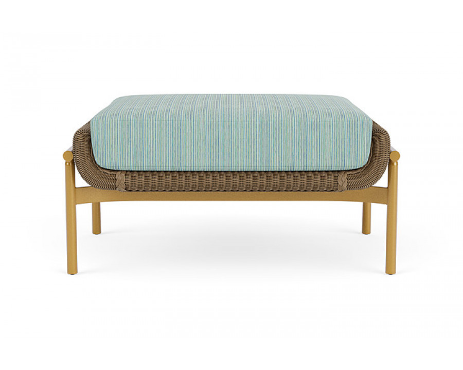 Lloyd Flanders™ Solstice Ottoman  - Fawn, Metallic Gold