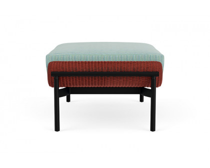 Lloyd Flanders™ Solstice Ottoman  - Terracotta, Ebony