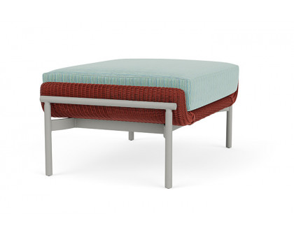 Lloyd Flanders™ Solstice Ottoman  - Terracotta, Platinum