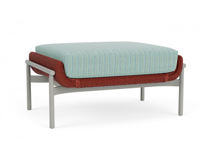 Lloyd Flanders™ Solstice Ottoman  - Terracotta, Platinum