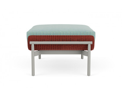 Lloyd Flanders™ Solstice Ottoman  - Terracotta, Platinum