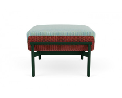 Lloyd Flanders™ Solstice Ottoman  - Terracotta, Woodland