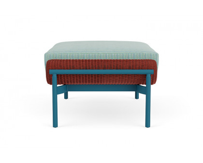 Lloyd Flanders™ Solstice Ottoman  - Terracotta, Peacock