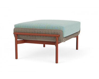 Lloyd Flanders™ Solstice Ottoman  - French Beige, Terracotta