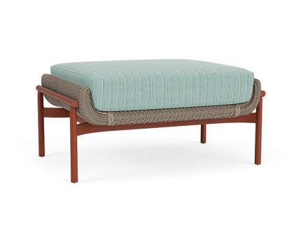 Lloyd Flanders™ Solstice Ottoman  - French Beige, Terracotta