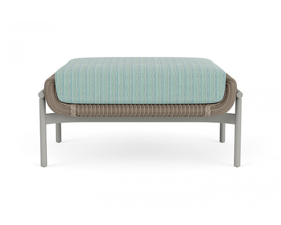 Lloyd Flanders™ Solstice Ottoman  - French Beige, Platinum