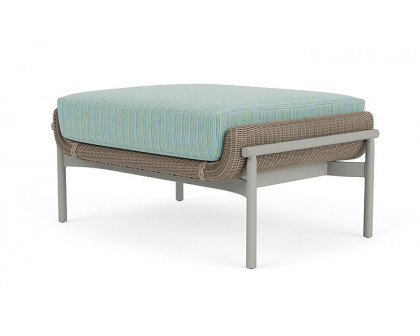 Lloyd Flanders™ Solstice Ottoman  - French Beige, Platinum