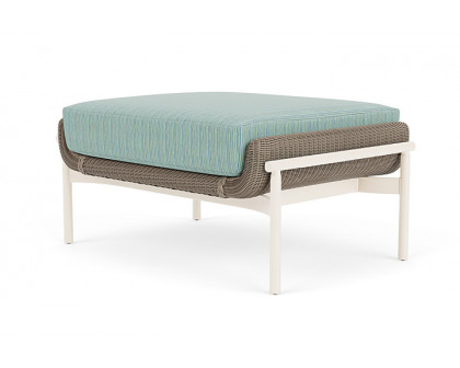 Lloyd Flanders™ Solstice Ottoman  - French Beige, Ivory