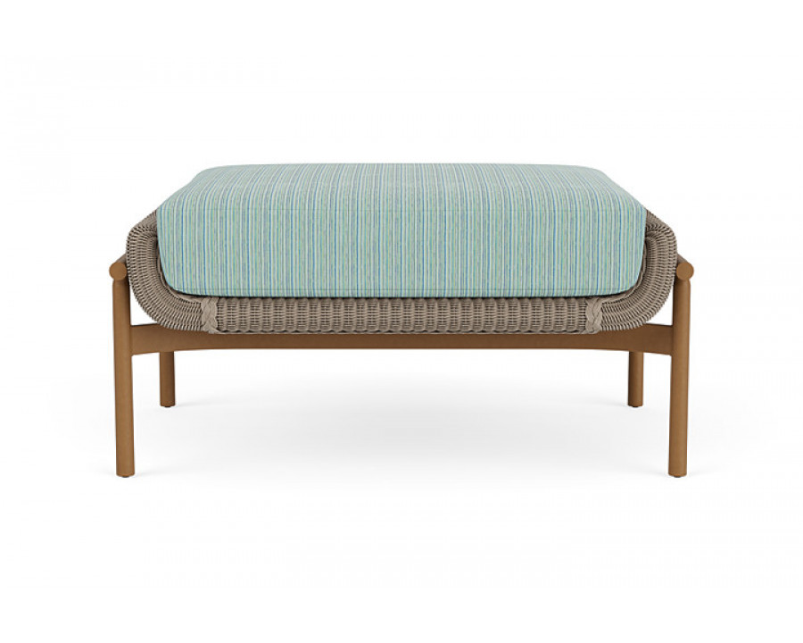 Lloyd Flanders™ Solstice Ottoman  - French Beige, Hickory