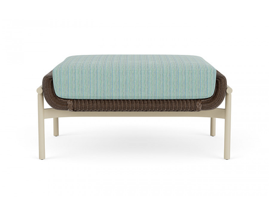 Lloyd Flanders™ Solstice Ottoman  - Bark, Linen