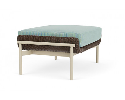 Lloyd Flanders™ Solstice Ottoman  - Bark, Linen