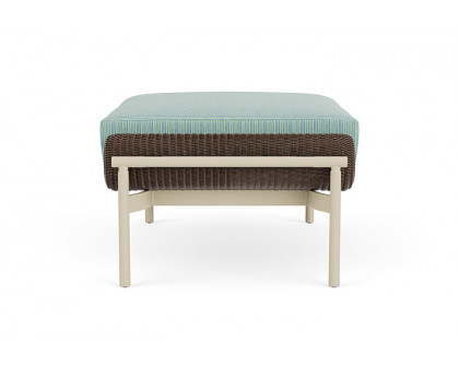 Lloyd Flanders™ Solstice Ottoman  - Bark, Linen