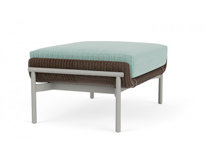 Lloyd Flanders™ Solstice Ottoman  - Bark, Platinum