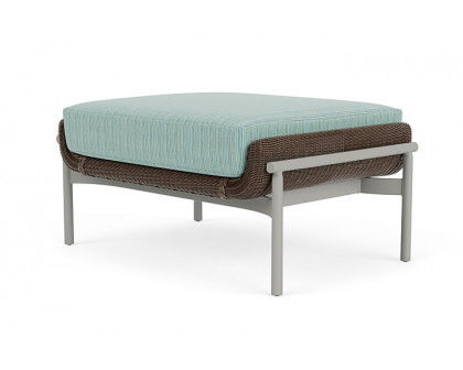 Lloyd Flanders™ Solstice Ottoman  - Bark, Platinum