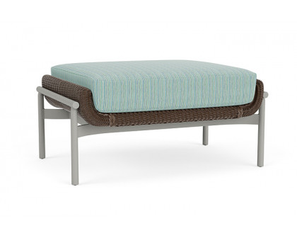 Lloyd Flanders™ Solstice Ottoman  - Bark, Platinum