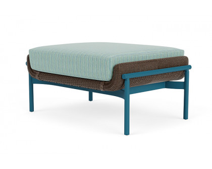 Lloyd Flanders™ Solstice Ottoman  - Bark, Peacock