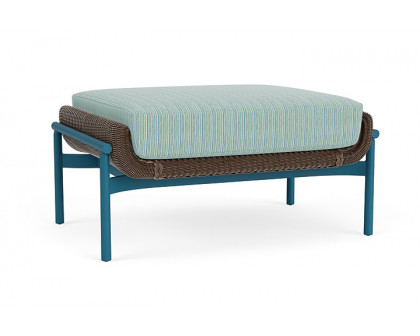 Lloyd Flanders™ Solstice Ottoman  - Bark, Peacock