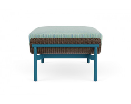 Lloyd Flanders™ Solstice Ottoman  - Bark, Peacock