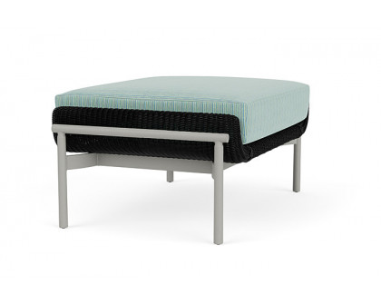 Lloyd Flanders™ Solstice Ottoman  - Ebony, Platinum