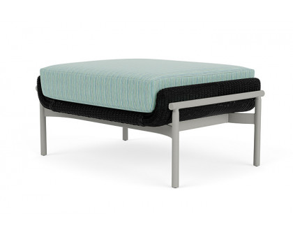 Lloyd Flanders™ Solstice Ottoman  - Ebony, Platinum