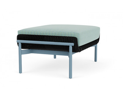 Lloyd Flanders™ Solstice Ottoman  - Ebony, Stillwater