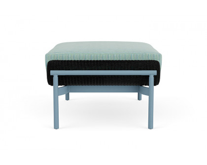 Lloyd Flanders™ Solstice Ottoman  - Ebony, Stillwater