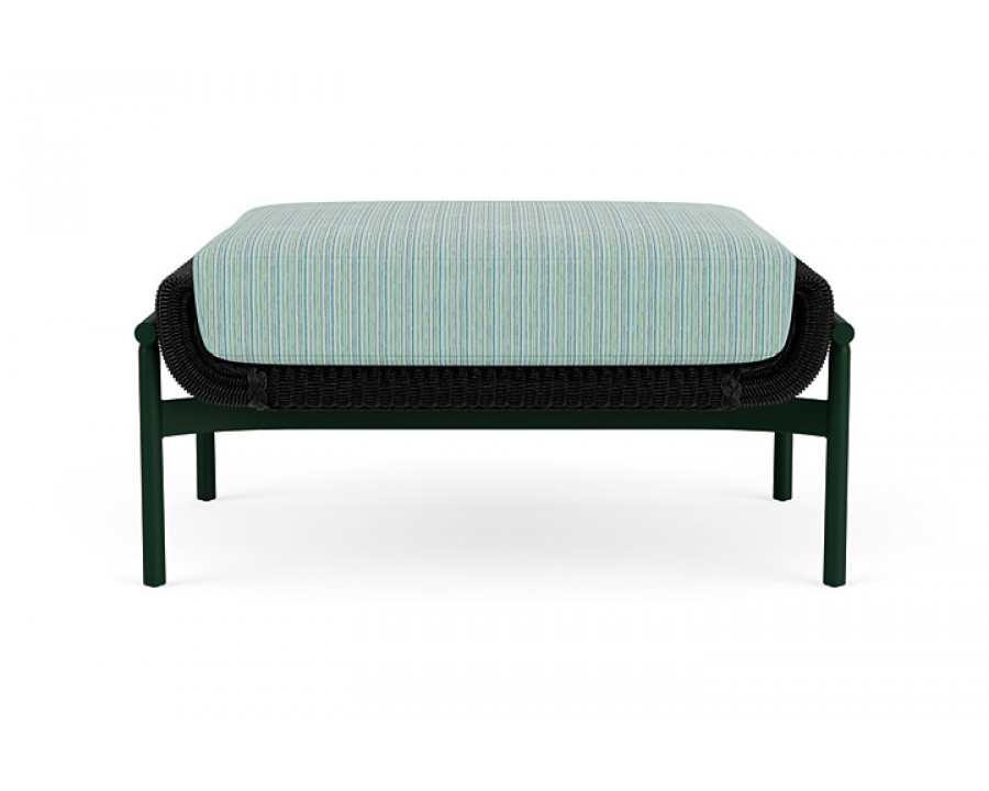 Lloyd Flanders™ Solstice Ottoman  - Ebony, Woodland