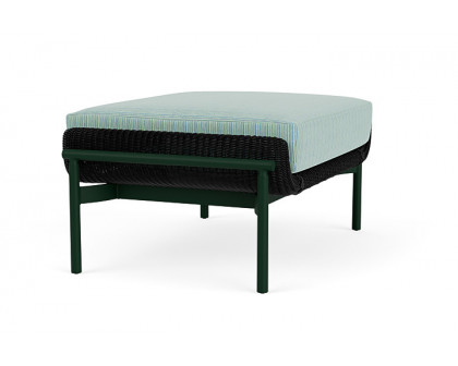 Lloyd Flanders™ Solstice Ottoman  - Ebony, Woodland