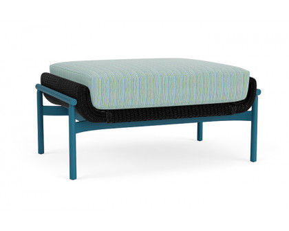 Lloyd Flanders™ Solstice Ottoman  - Ebony, Peacock