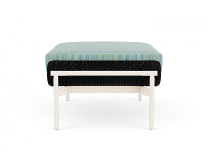 Lloyd Flanders™ Solstice Ottoman  - Ebony, Ivory