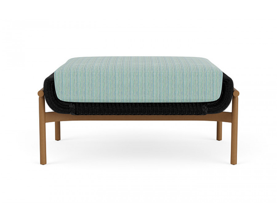 Lloyd Flanders™ Solstice Ottoman  - Ebony, Hickory