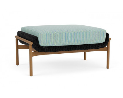 Lloyd Flanders™ Solstice Ottoman  - Ebony, Hickory