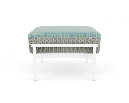 Lloyd Flanders™ Solstice Ottoman  - Platinum, White