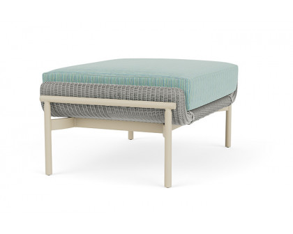 Lloyd Flanders™ Solstice Ottoman  - Platinum, Linen