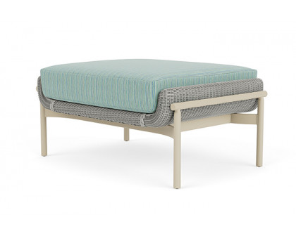 Lloyd Flanders™ Solstice Ottoman  - Platinum, Linen