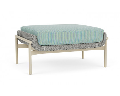 Lloyd Flanders™ Solstice Ottoman  - Platinum, Linen