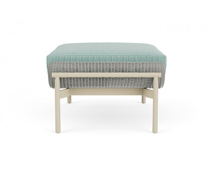 Lloyd Flanders™ Solstice Ottoman  - Platinum, Linen