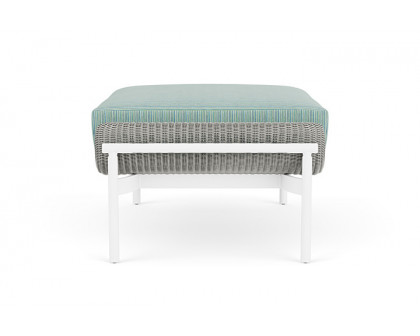 Lloyd Flanders™ Solstice Ottoman  - Platinum, Matte White