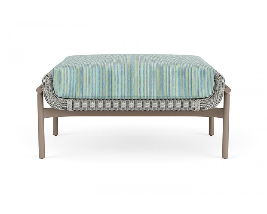 Lloyd Flanders™ Solstice Ottoman  - Platinum, French Beige