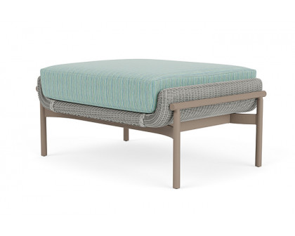 Lloyd Flanders™ Solstice Ottoman  - Platinum, French Beige