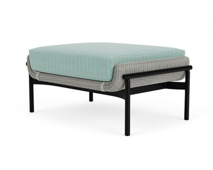 Lloyd Flanders™ Solstice Ottoman  - Platinum, Ebony