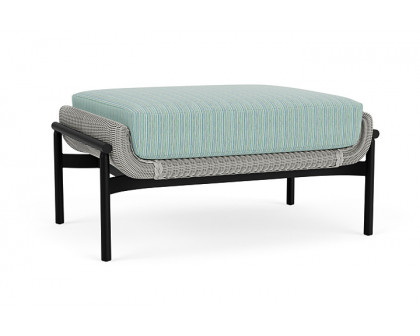 Lloyd Flanders™ Solstice Ottoman  - Platinum, Ebony