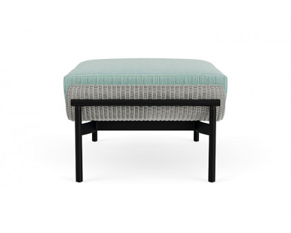 Lloyd Flanders™ Solstice Ottoman  - Platinum, Ebony